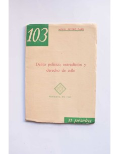Delito político, extradición y derecho de asilo