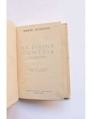 La Divina Comedia. Adaptación para niños