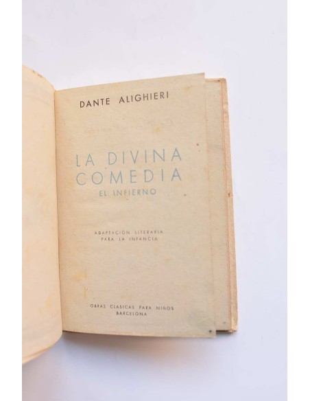 La Divina Comedia. Adaptación para niños