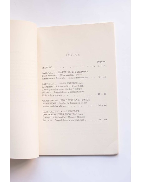 Funciones gramaticales en el habla infantil