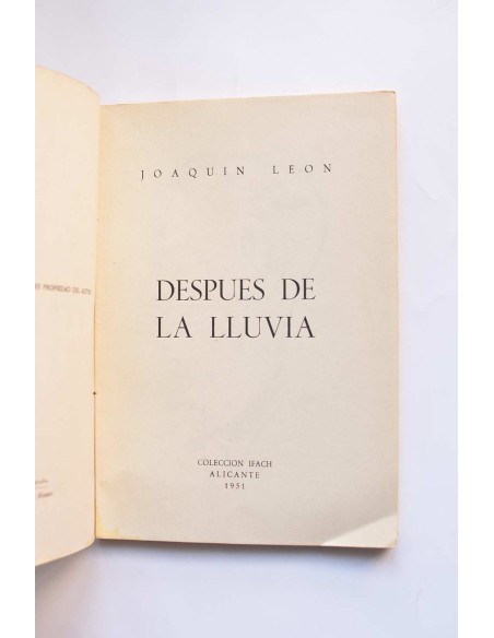 Después de la lluvia