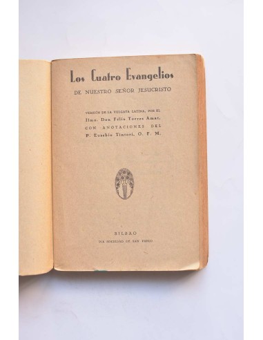 Los Cuatro Evangelios de Nuestro Señor Jesucristo