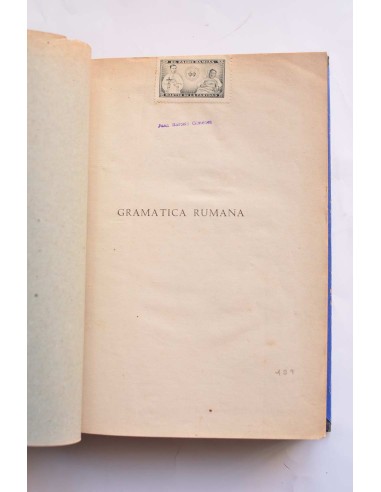 Gramática rumana