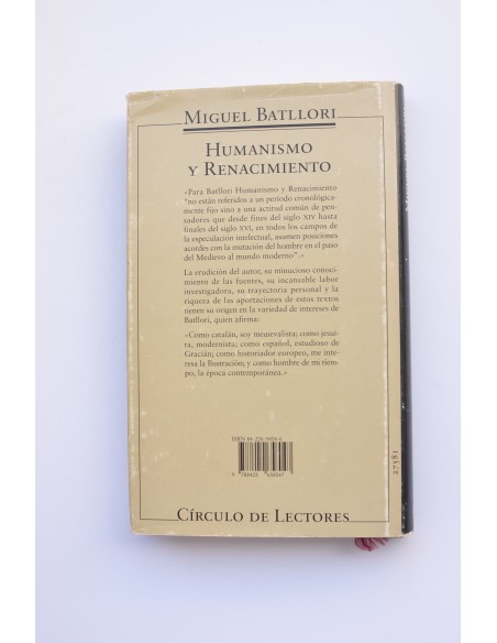 Humanismo y Renacimiento