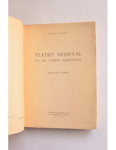 Teatro medieval en un pueblo murciano