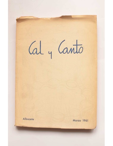 Cal y Canto. Revista trimestral. nº 4. Marzo 1961