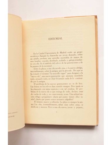 Cal y Canto. Revista trimestral. nº 4. Marzo 1961