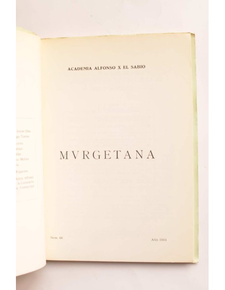 MURGETANA - nº 66, 1984