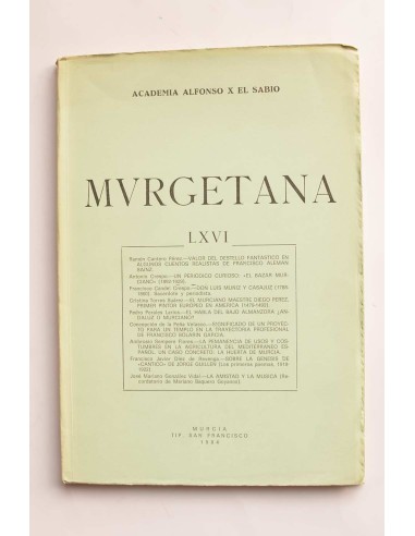 MURGETANA - nº 66, 1984