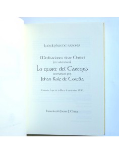 Loquart de Cartocha. Meditaciones vitae Christi 2