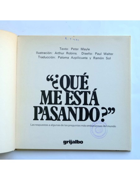 ¿Qué me está pasando?