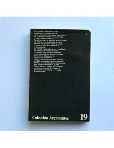 La lingüística estructural