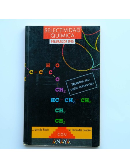 Selectividad. Química. Pruebas de 1990. C.O.U.