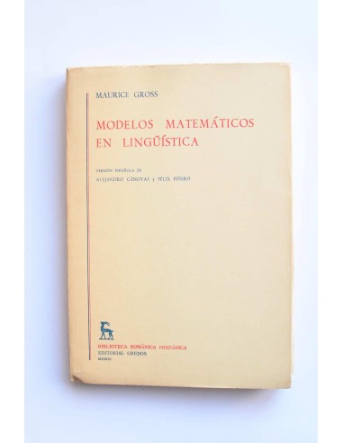 Modelos matemáticos en lingüística