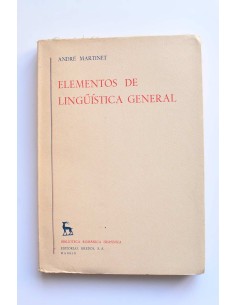 Elementos de lingüística general