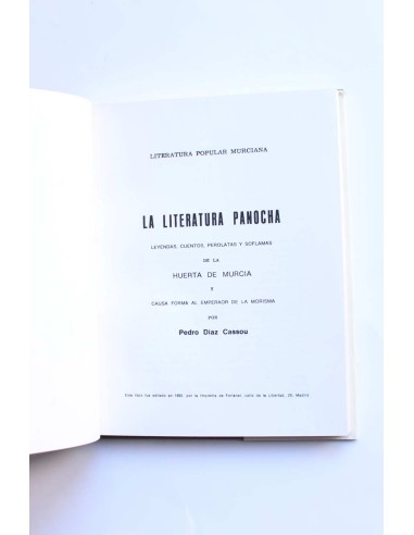 La literatura panocha