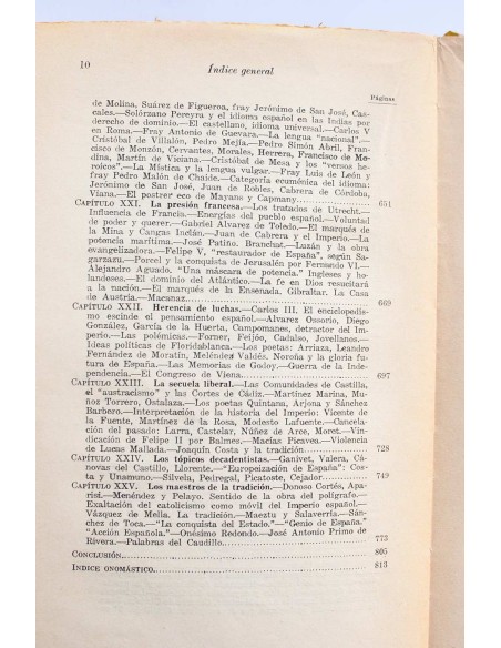La idea de Imperio en la política y la literatura españolas