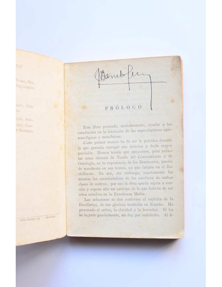 Teoría del conocimiento y ontología