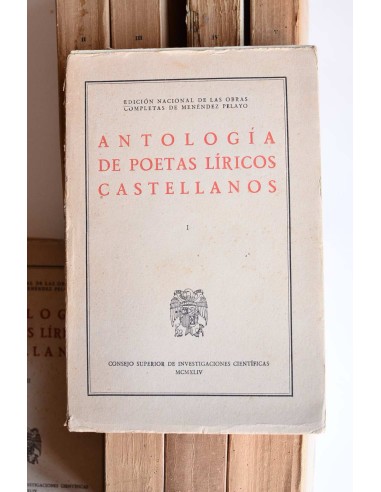 Antología de poetas líricos castellanos