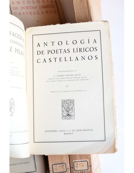Antología de poetas líricos castellanos