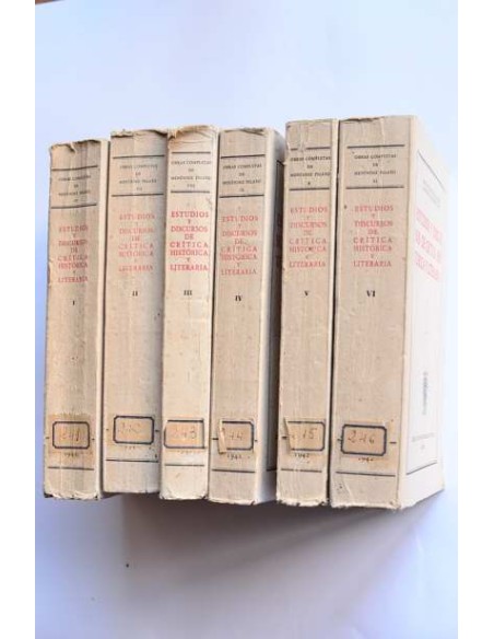 Estudios y discursos de crítica histórica y literaria