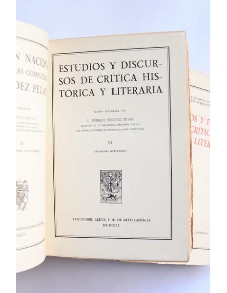 Estudios y discursos de crítica histórica y literaria
