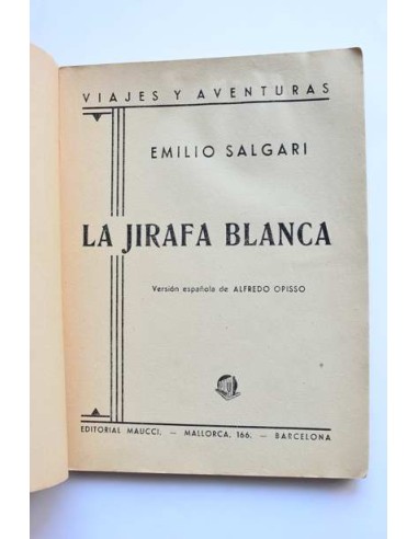 La jirafa blanca