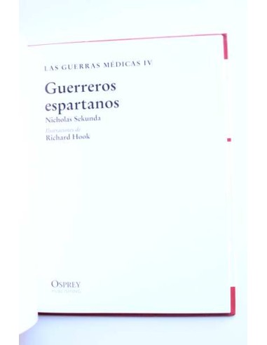 Las Guerras Médicas IV. Guerreros espartanos