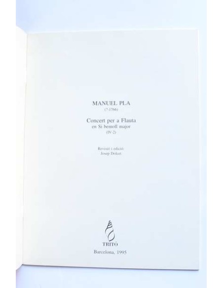 Concerte per a flauta en si bemoll major (IV-2)
