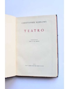 Christopher Marlowe. Teatro 2