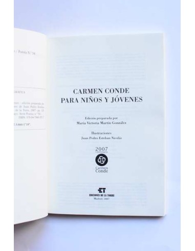 Carmen Conde para niños y jóvenes