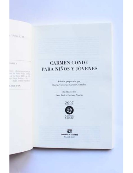 Carmen Conde para niños y jóvenes