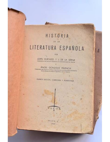 Historia de la literatura española