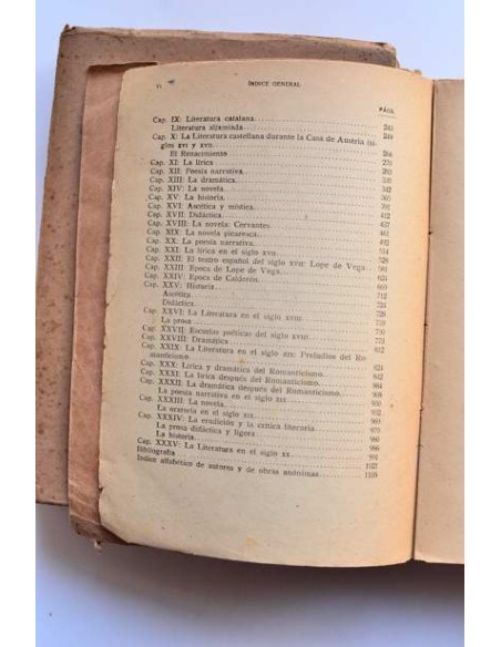 Historia de la literatura española