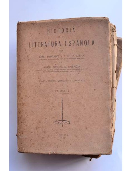 Historia de la literatura española