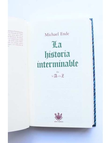 La historia interminable de la A a la Z