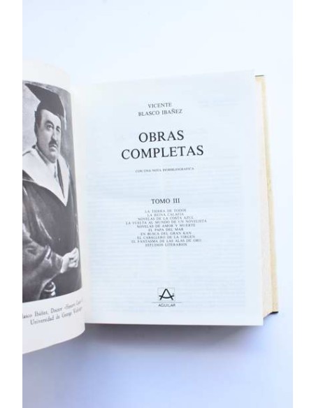 Obras completas de Vicente Blasco Ibáñez. Tomo III