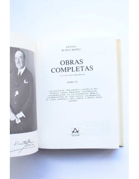 Obras completas de Vicente Blasco Ibáñez. Tomo VI