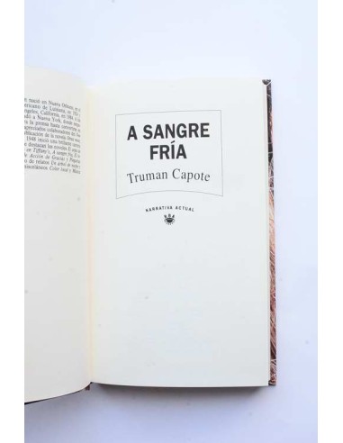 A sangre fría