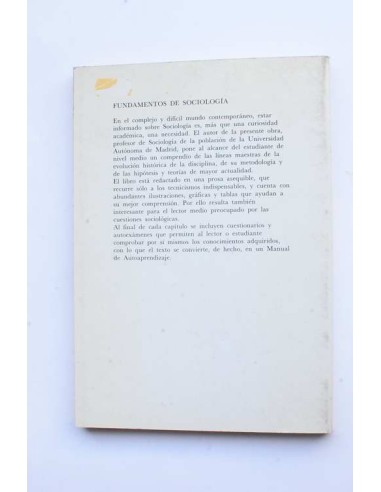 Fundamentos de sociología