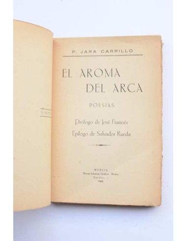 El aroma del arca. Poesías