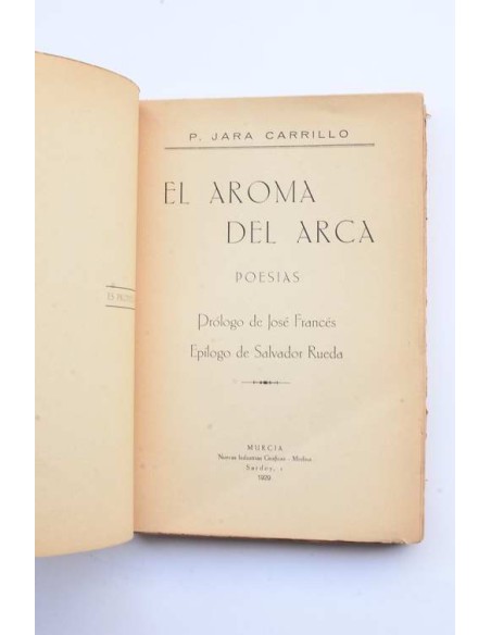 El aroma del arca. Poesías
