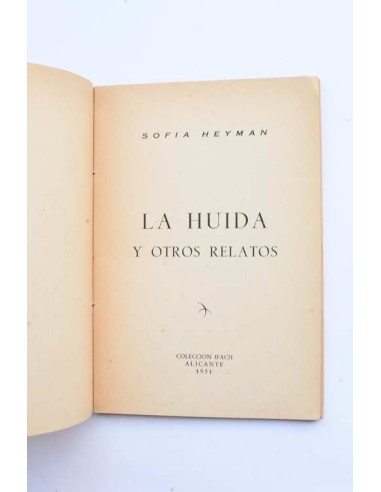 La huida y otros relatos