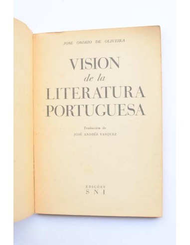 Visión de la literatura portuguesa