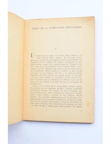 Visión de la literatura portuguesa