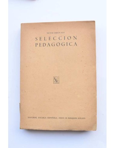 Selección pedagógica