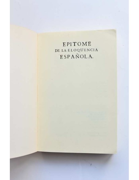 Epítome de la elocuencia española