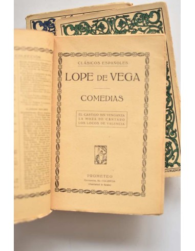 Lope de Vega. Comedias