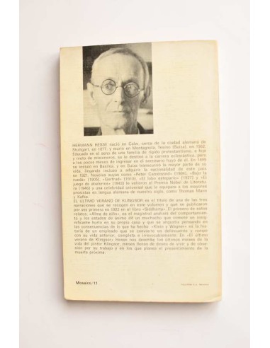 El último verano de Klingsor y otras narraciones