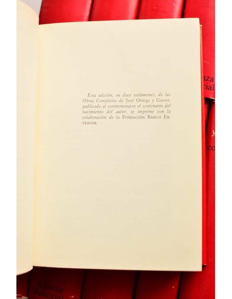 José Ortega y Gasset. Obras completas